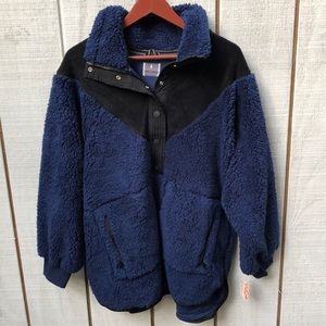 Free People FP Movement Fall to Rise Fleece Quarter Zip